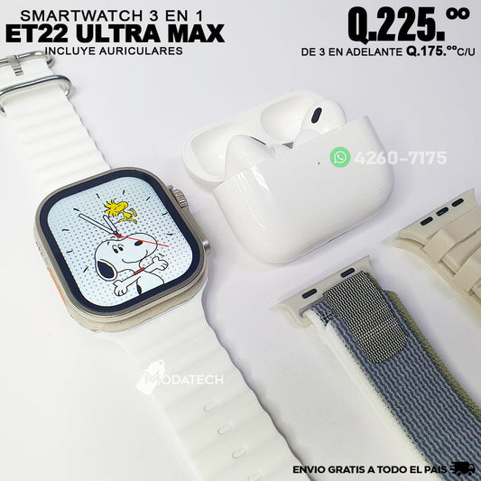 Smartwatch ET22 ULTRA MAX