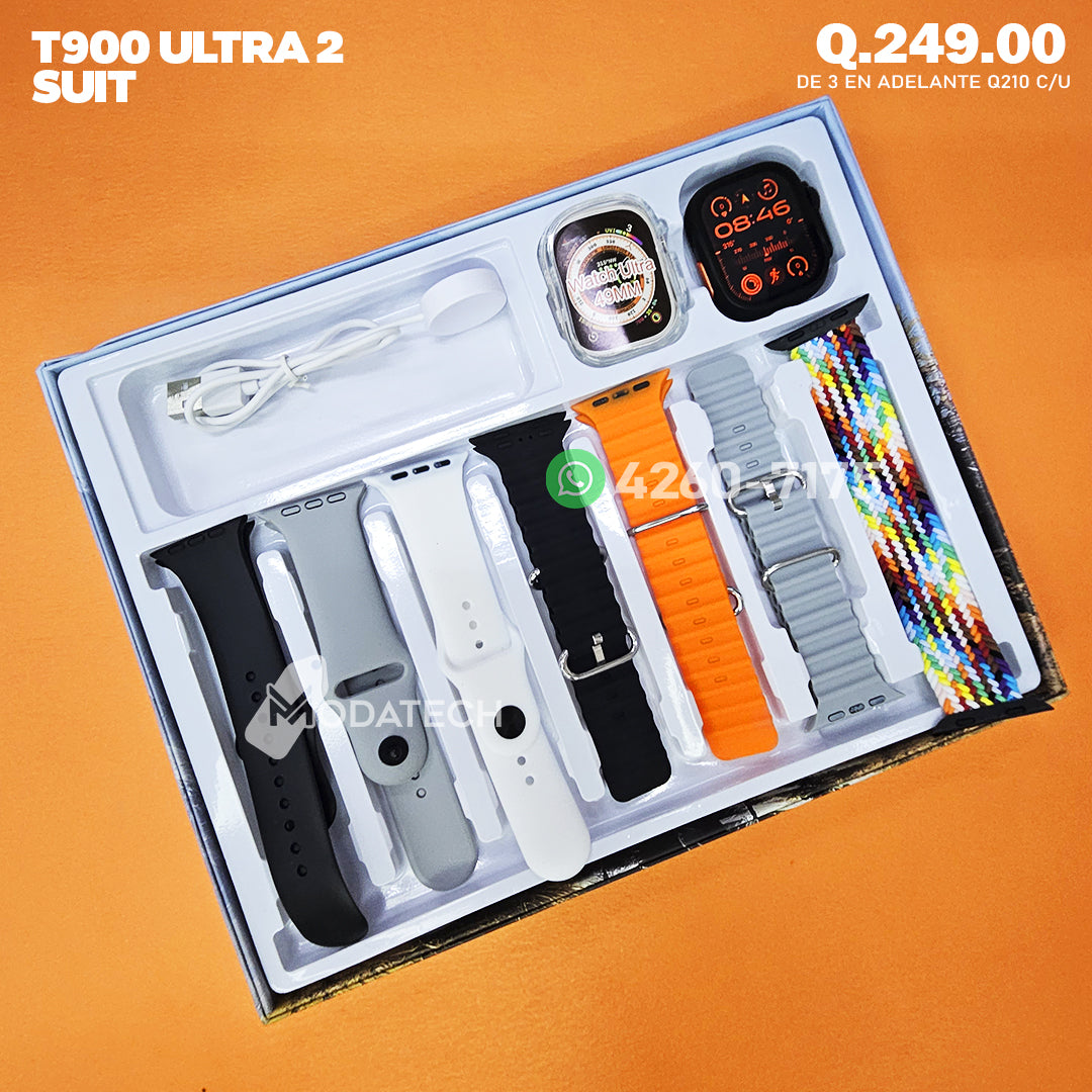 Smartwatch T900 ultra 2 suite