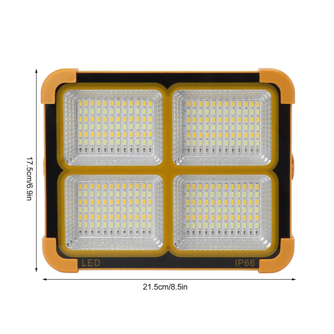 Alumbrado led con panel solar incorporado