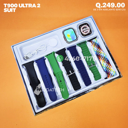 Smartwatch T900 ultra 2 suite