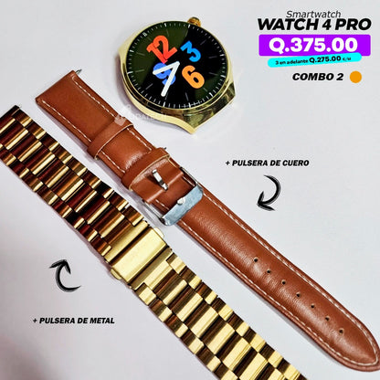 Smartwatch Watch 4 Pro Redondo