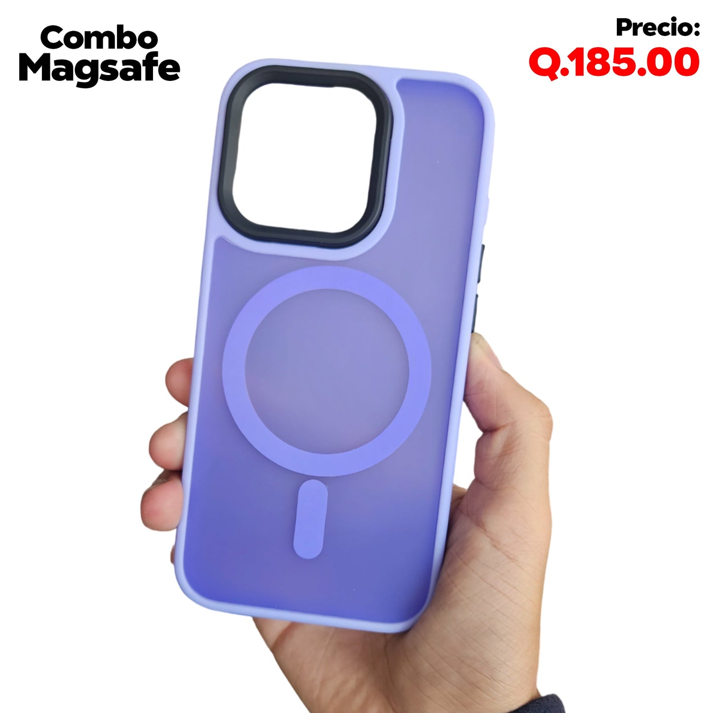 Combo Magsafe IPhone Samsung Case+Cable+Cubo