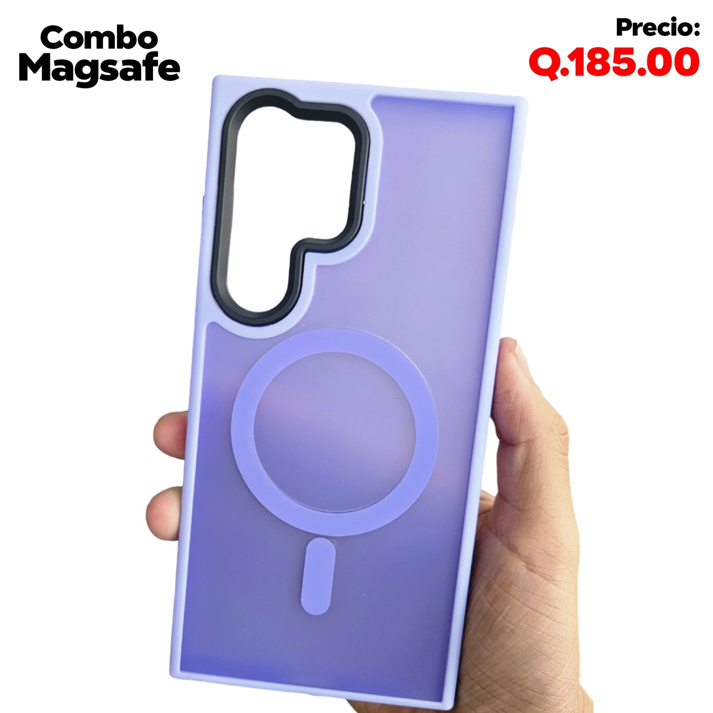 Combo Magsafe Samsung Case+Cable+Cubo