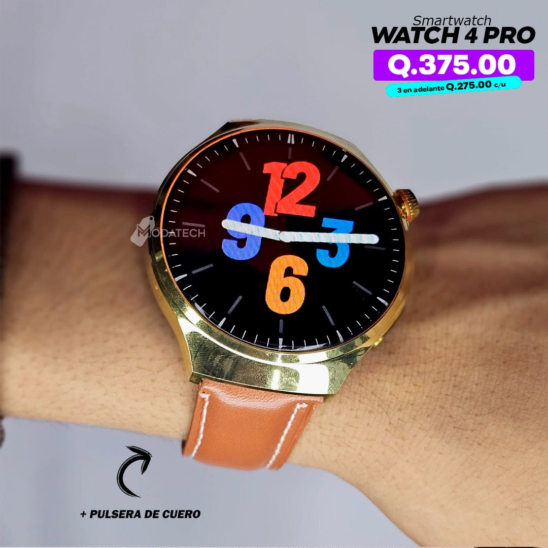 Smartwatch Watch 4 Pro Redondo