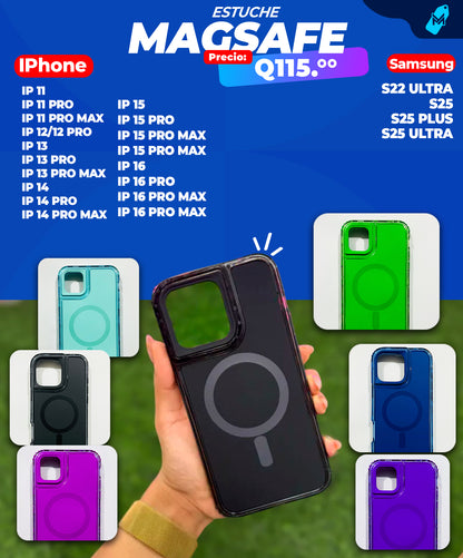 Case MagSafe iPhone Q115 Triple Borde