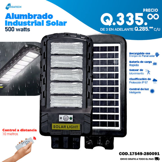 Alumbrado Industrial Solar