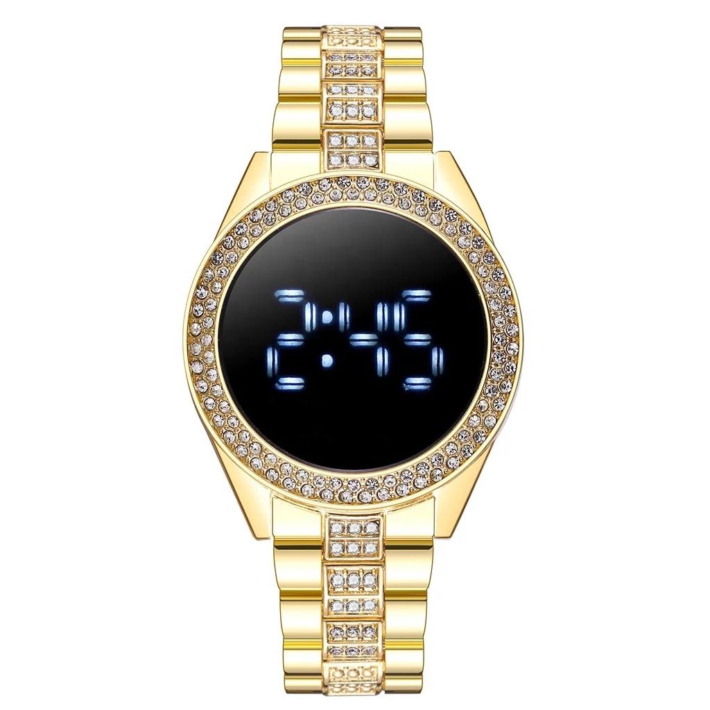 Reloj Digital Touch con Perlas