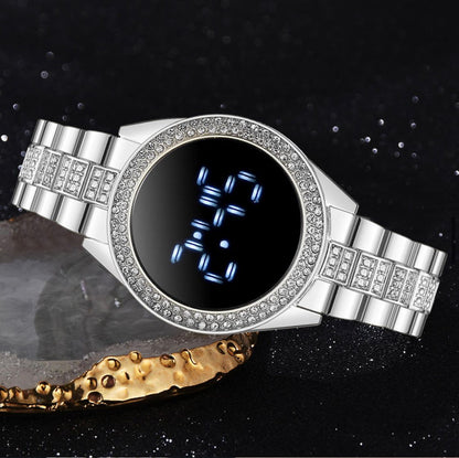 Reloj Digital Touch con Perlas